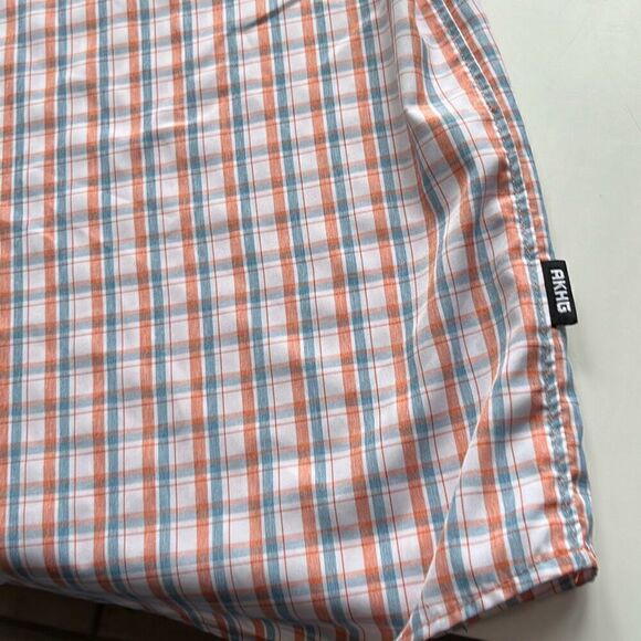 Alaskan Hard Gear Short Sleeve Button Front Mens L Tall - Picture 3 of 9